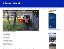 Tablet Screenshot of aperfectworld.org